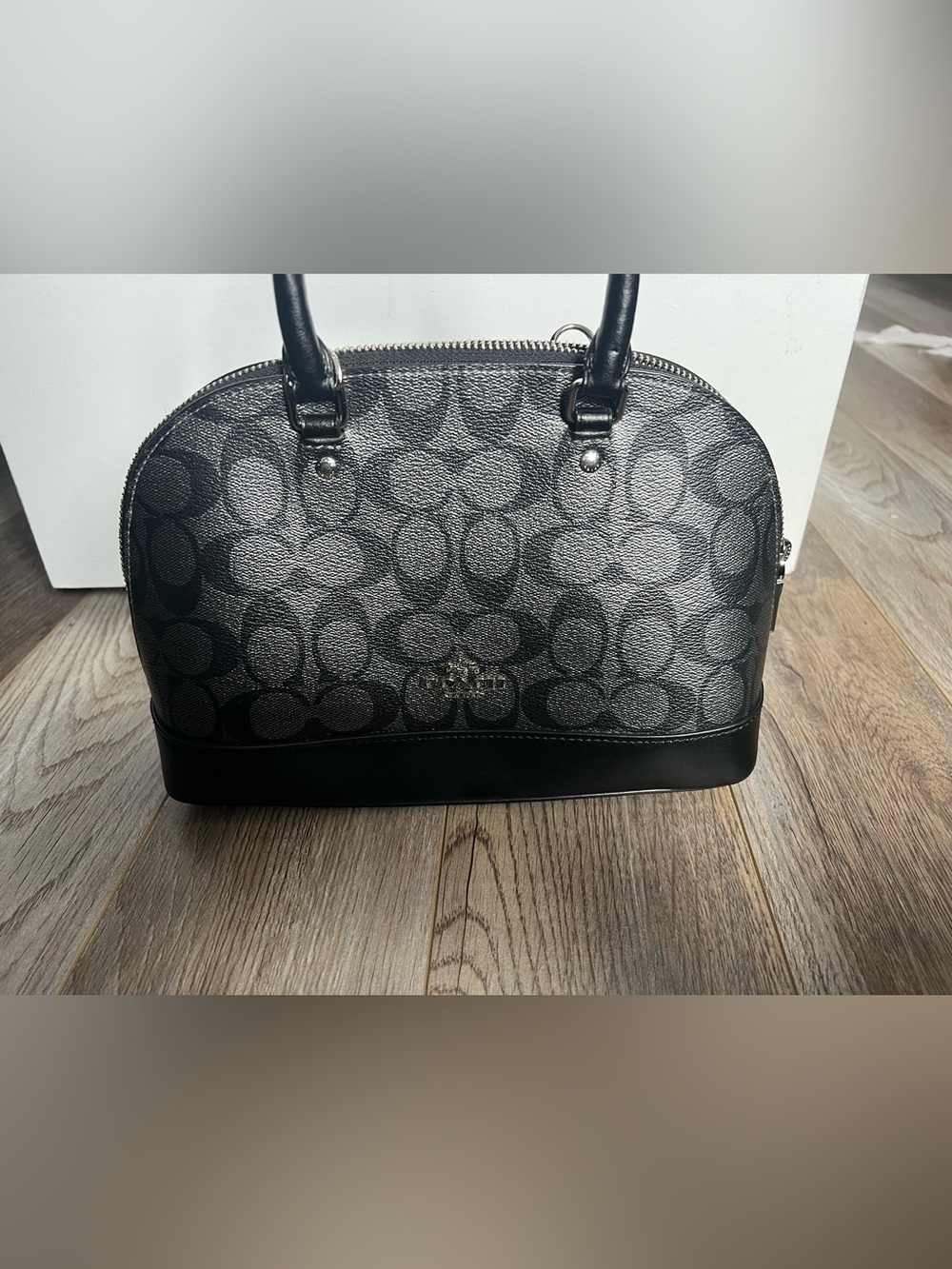 Coach mini sierra satchel purse